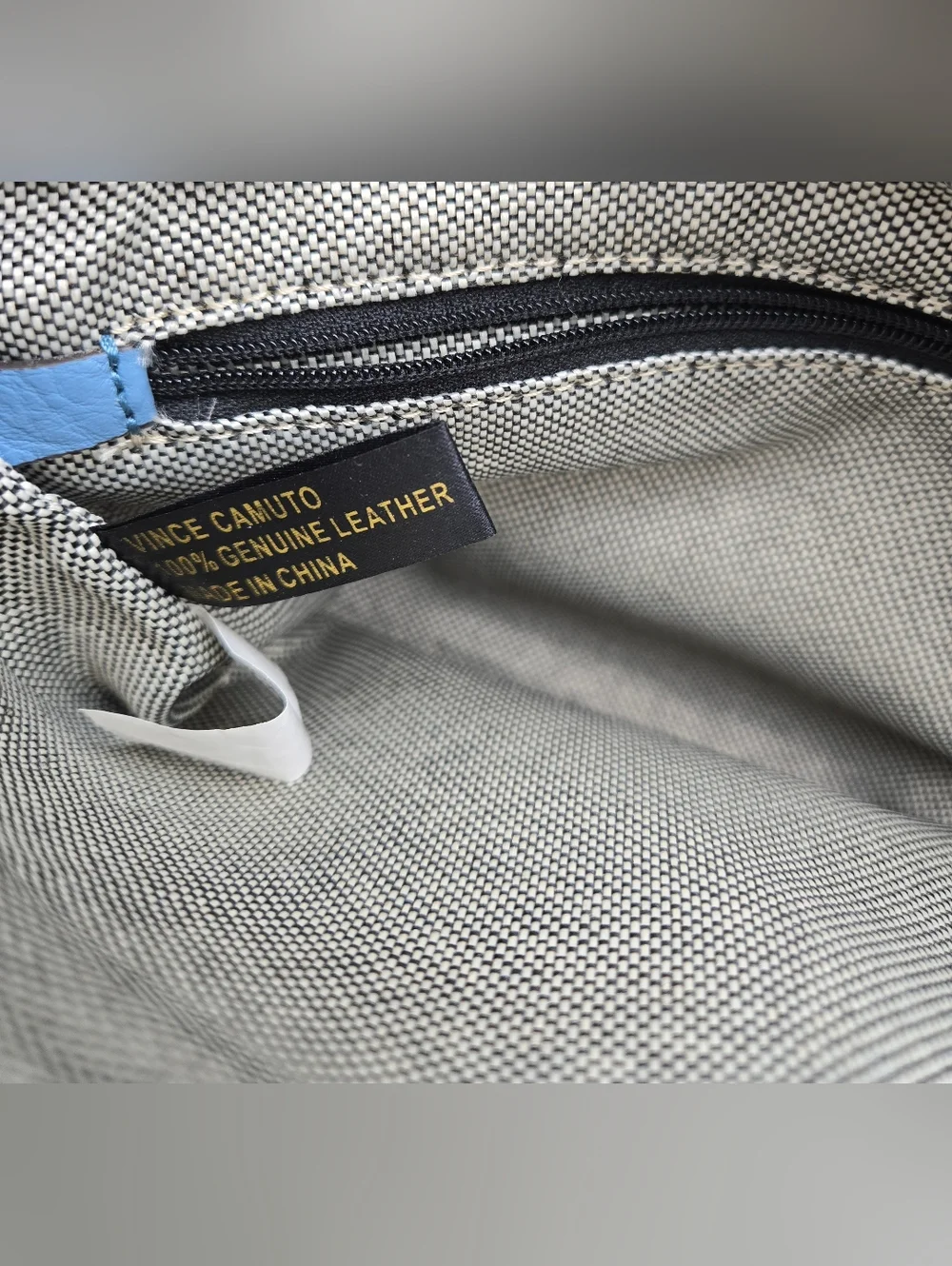 Vince Camuto‎ Gally Leather Crossbody Bag in Blue Heaven